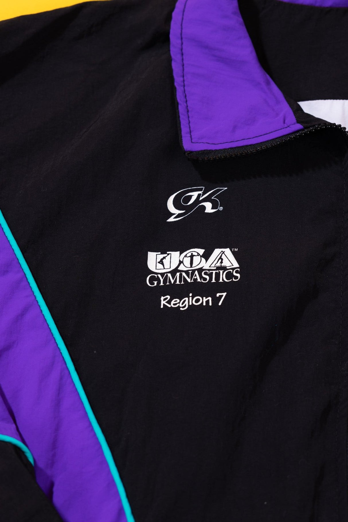 Vintage 1998 USA Junior Olympics Gymnastics Windbreaker