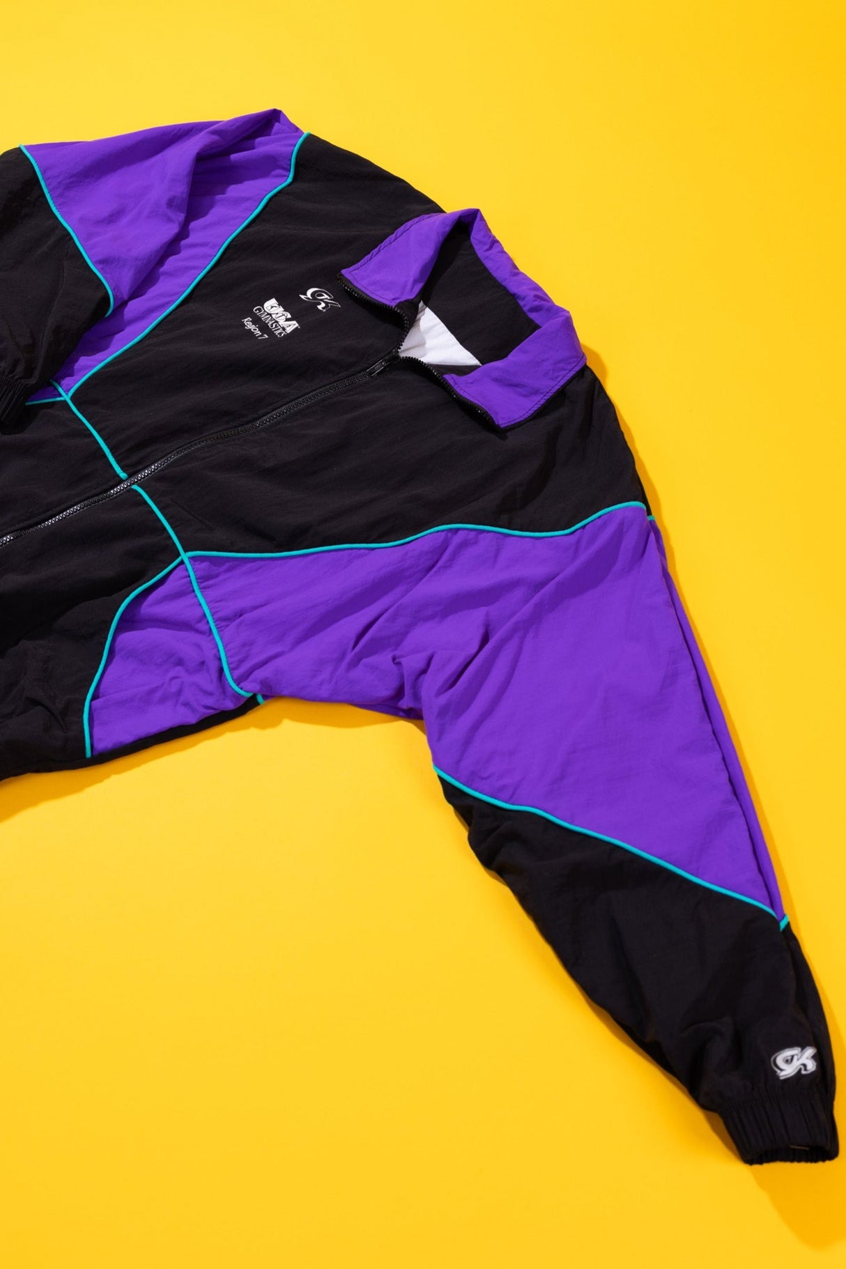 Vintage 1998 USA Junior Olympics Gymnastics Windbreaker