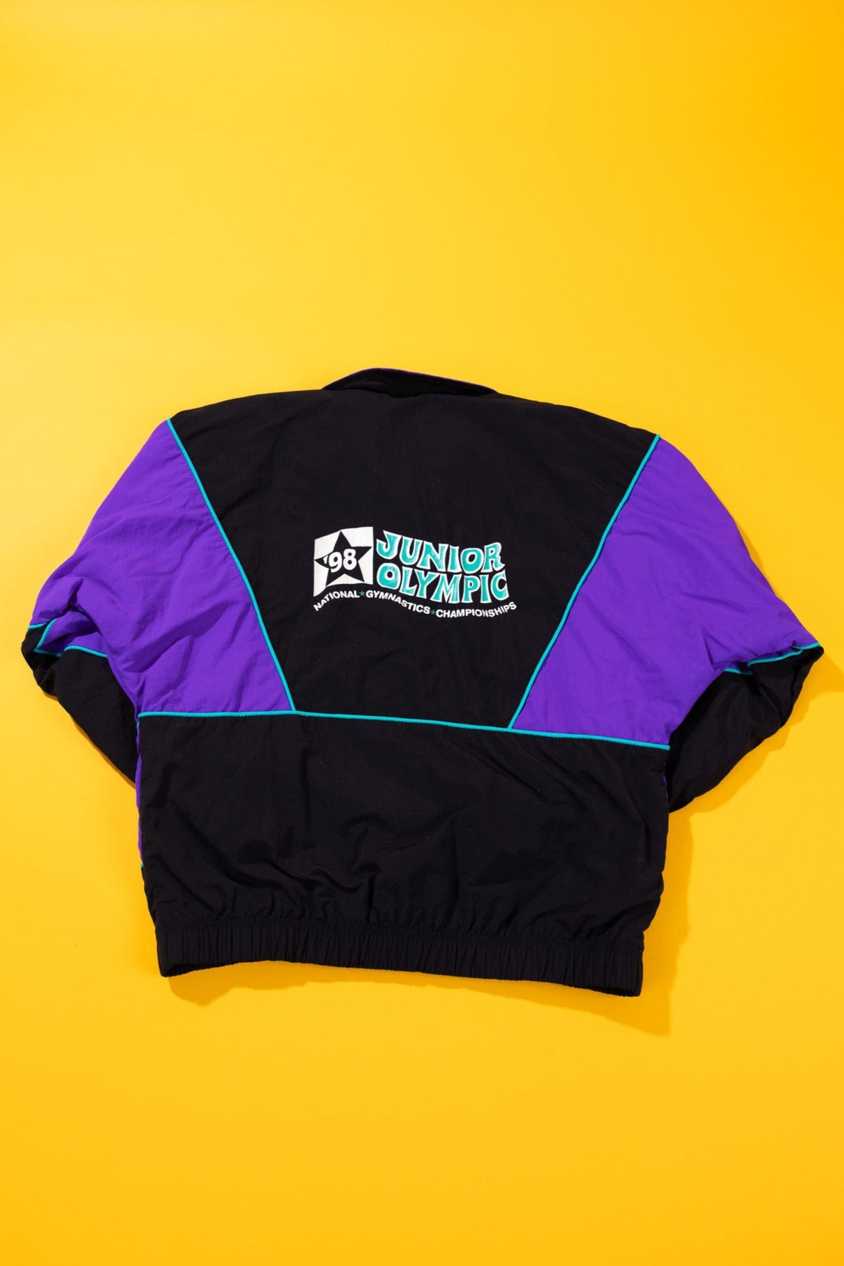 Vintage 1998 USA Junior Olympics Gymnastics Windbreaker