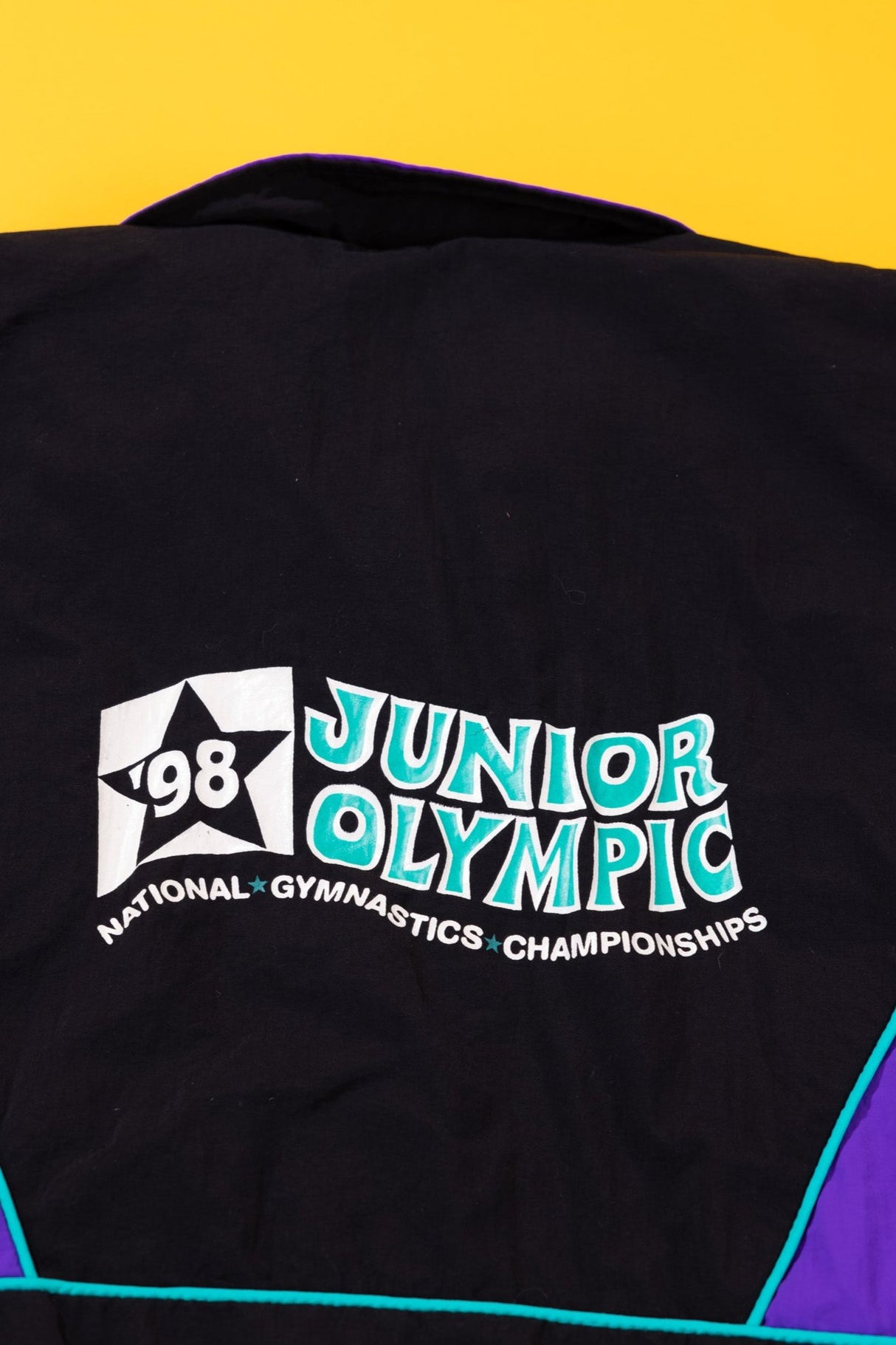 Vintage 1998 USA Junior Olympics Gymnastics Windbreaker
