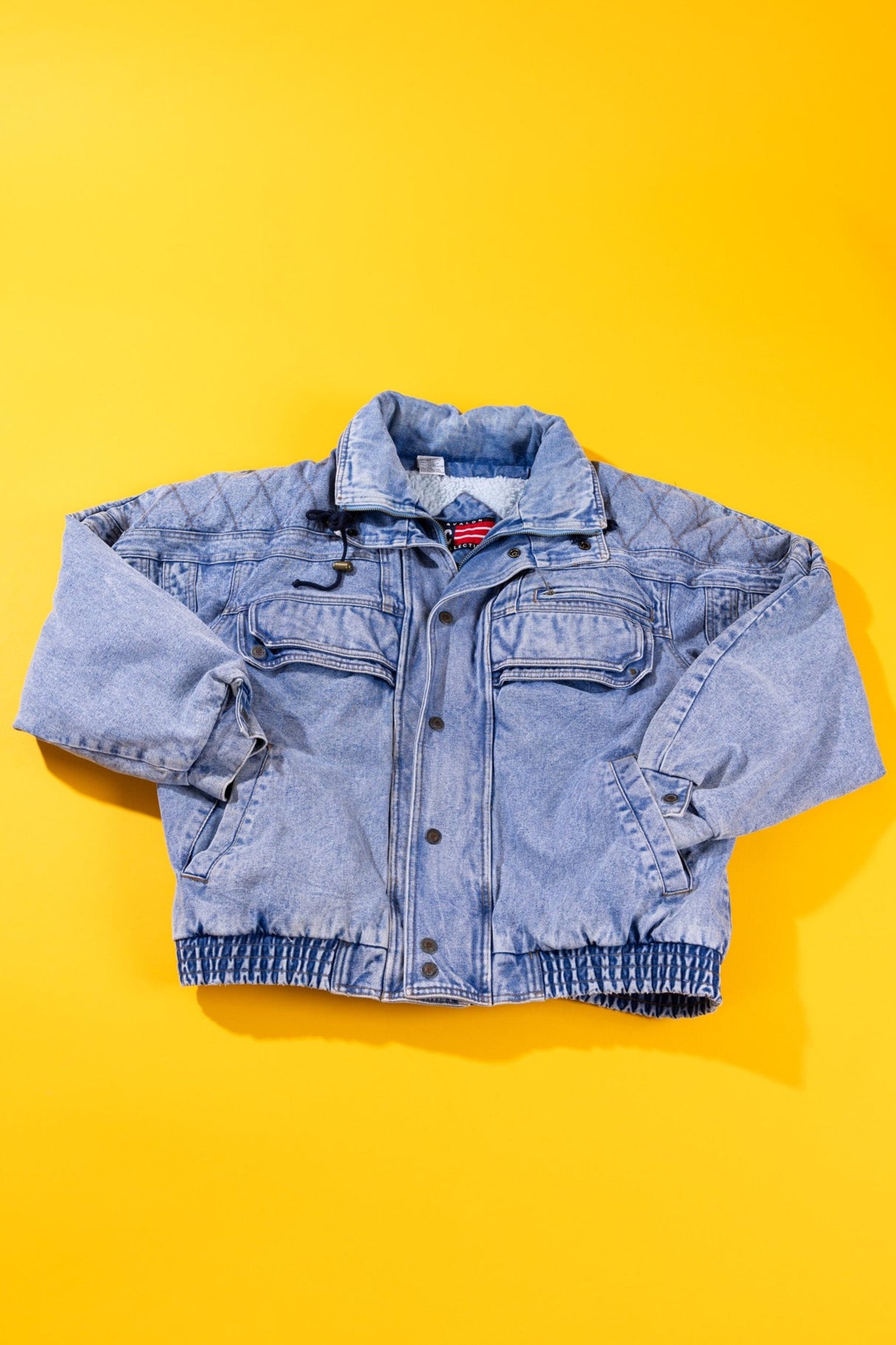 Vintage 80s Avalon Collection Denim Jacket