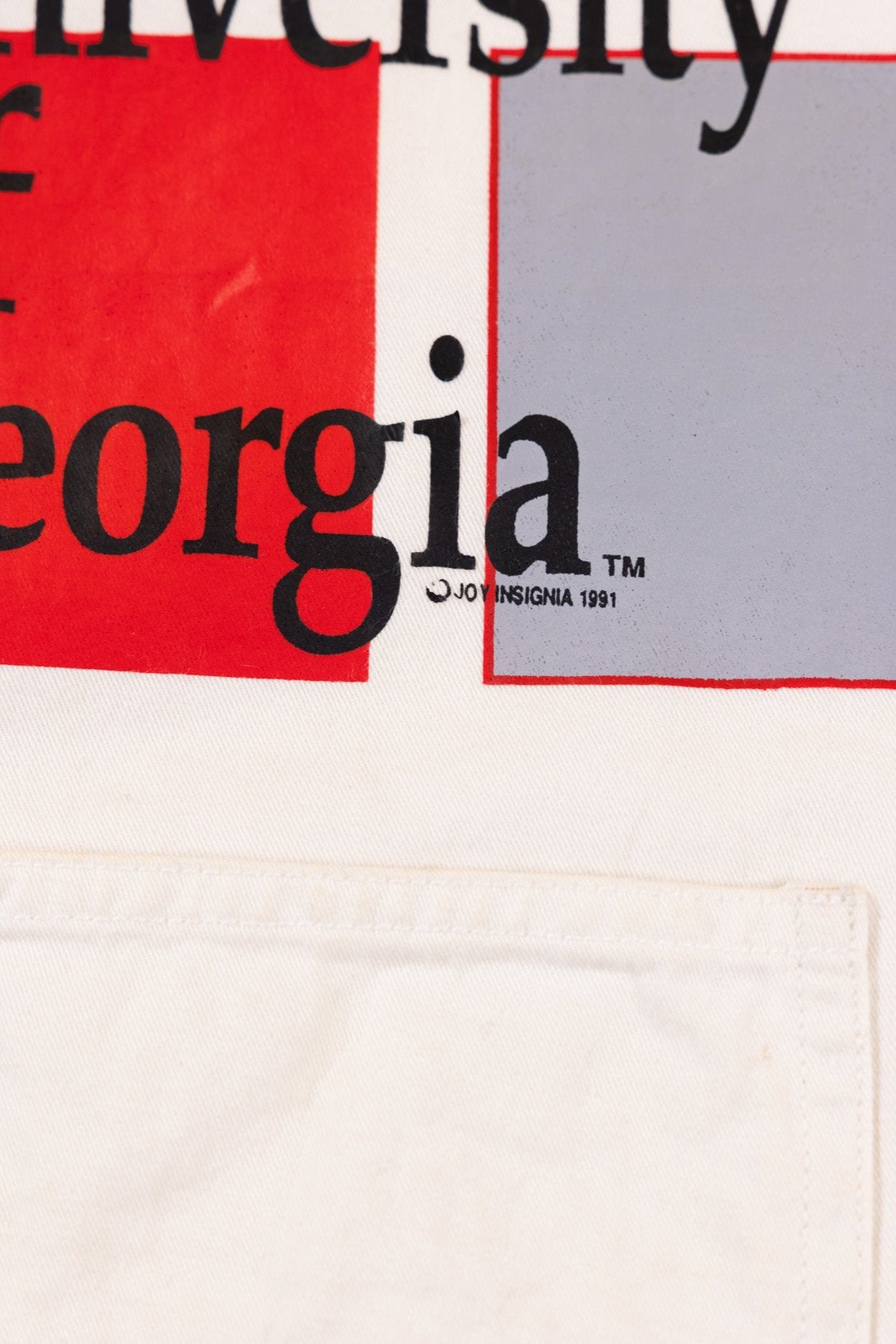 RARE Vintage 1991 The University of Georgia Bulldogs Vest