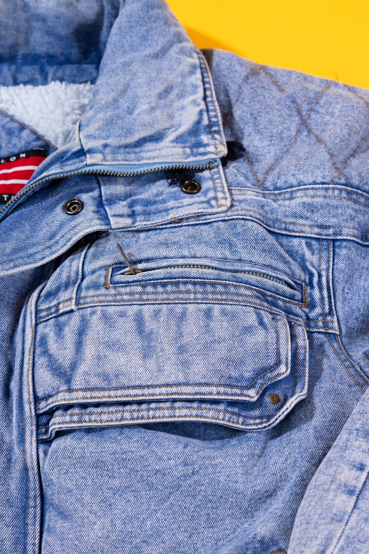 Vintage 80s Avalon Collection Denim Jacket