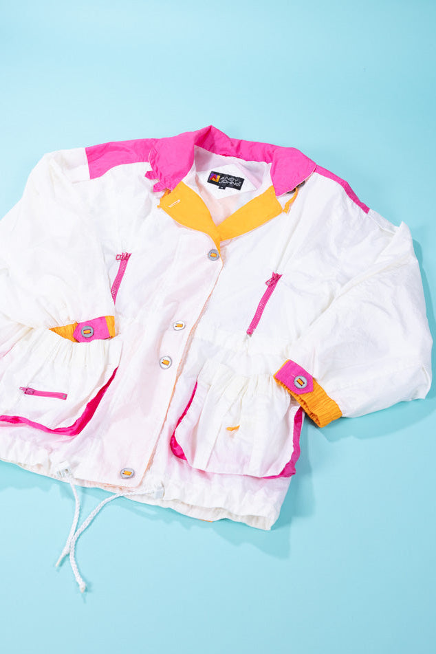 Vintage 80s Andy Johns Windbreaker