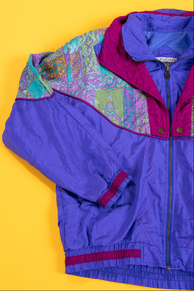 Vintage 90s Lavon Petites Windbreaker