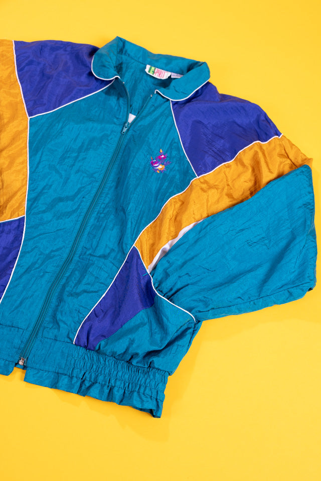 Vintage 90s Bold Spirit Windbreaker