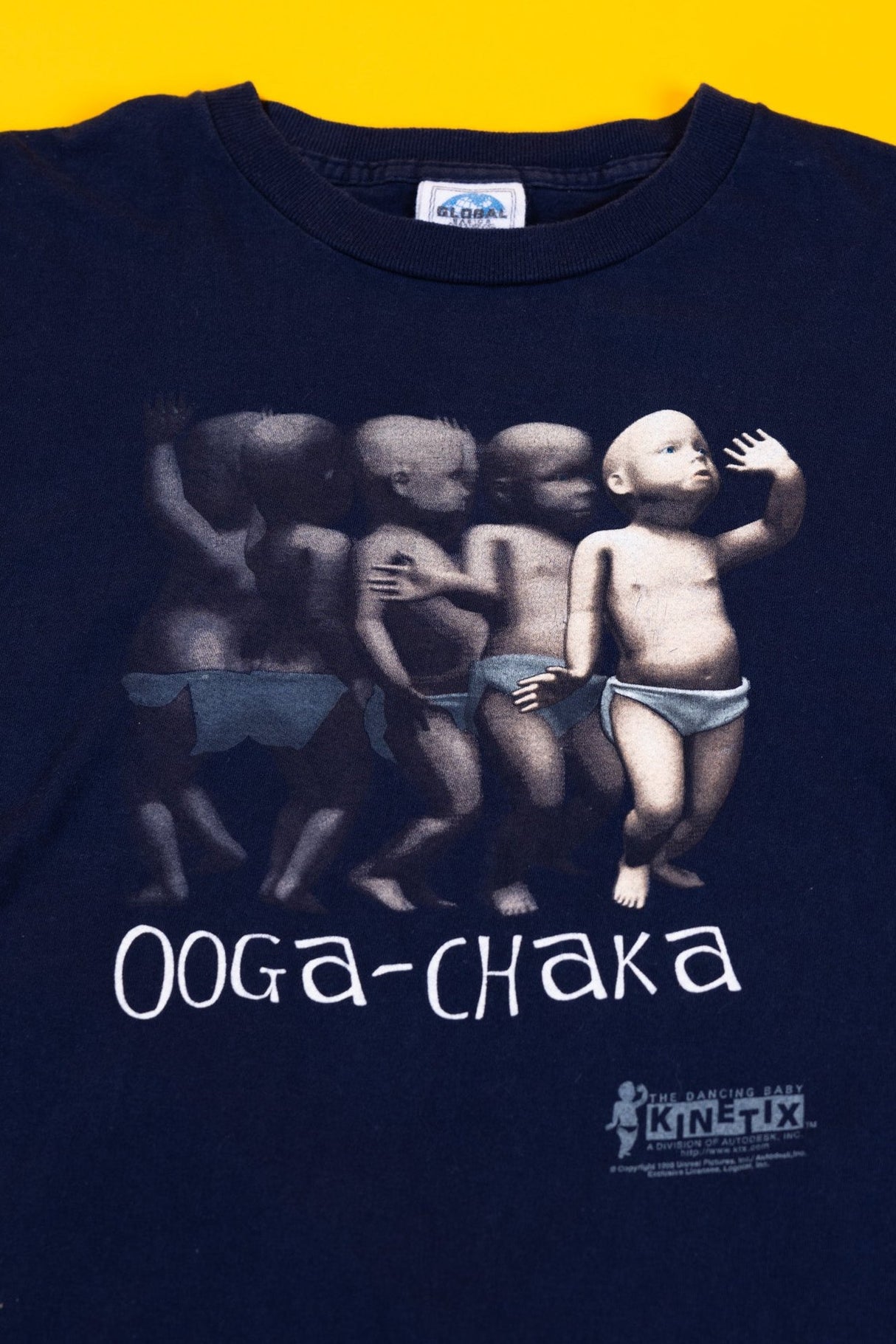 Vintage 1998 The Dancing Baby Ooga-Chaka T-shirt