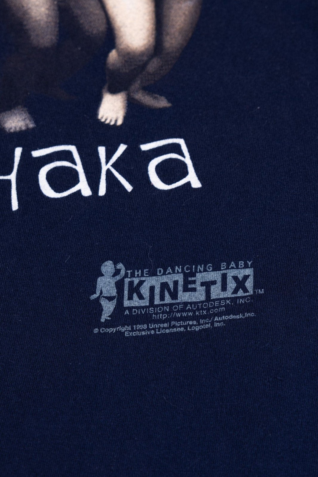 Vintage 1998 The Dancing Baby Ooga-Chaka T-shirt