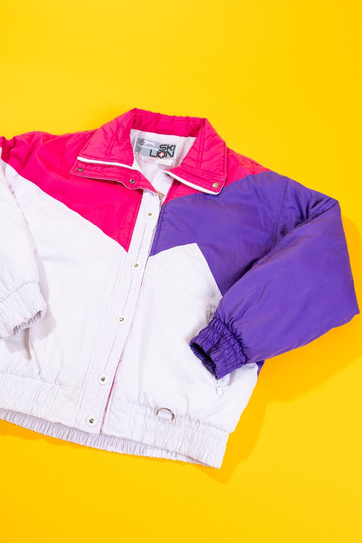 Vintage 80s Ski Lion Puffer Jacket