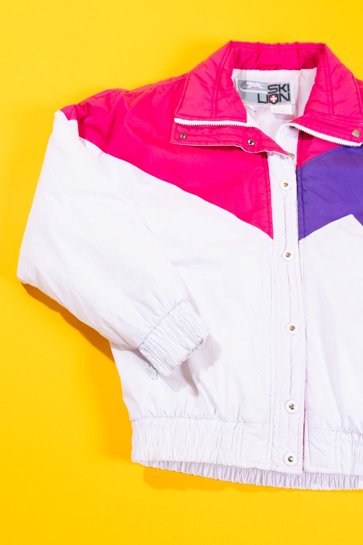 Vintage 80s Ski Lion Puffer Jacket