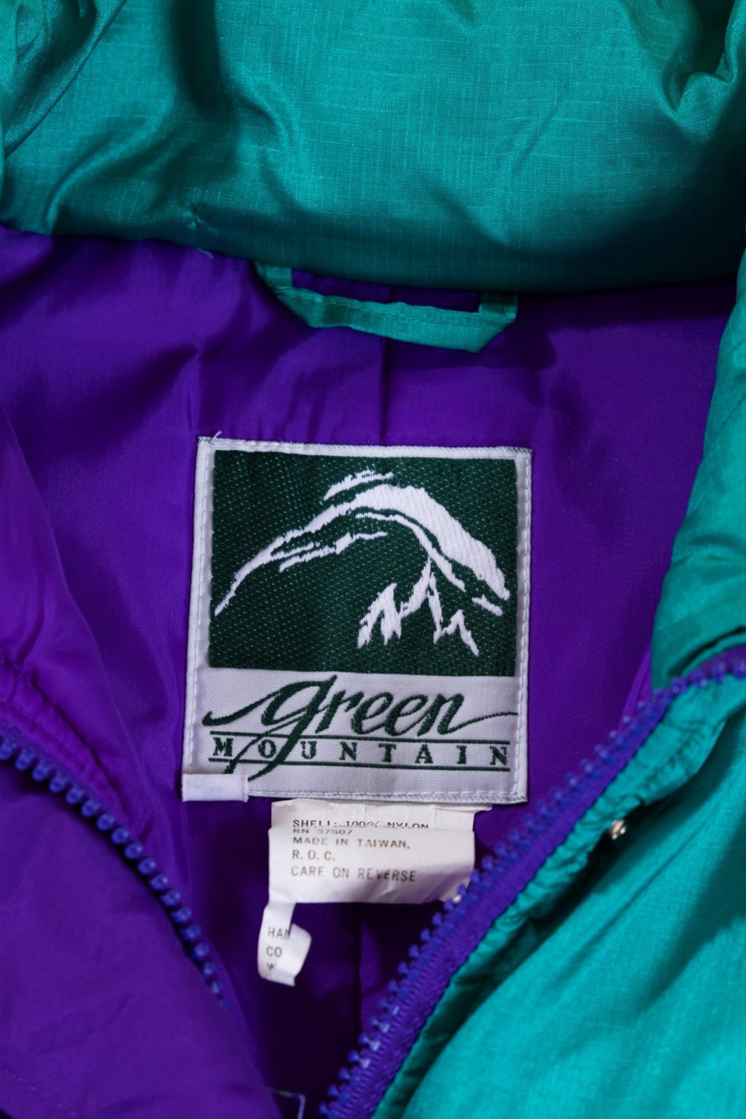 Vintage 80s Green Mountain Ski Jacket