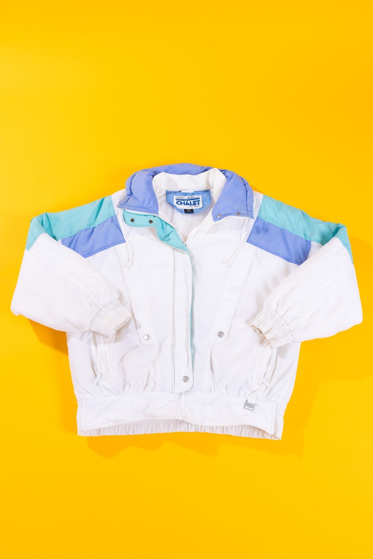 Vintage 80s Chalet Ski Wear Jacket