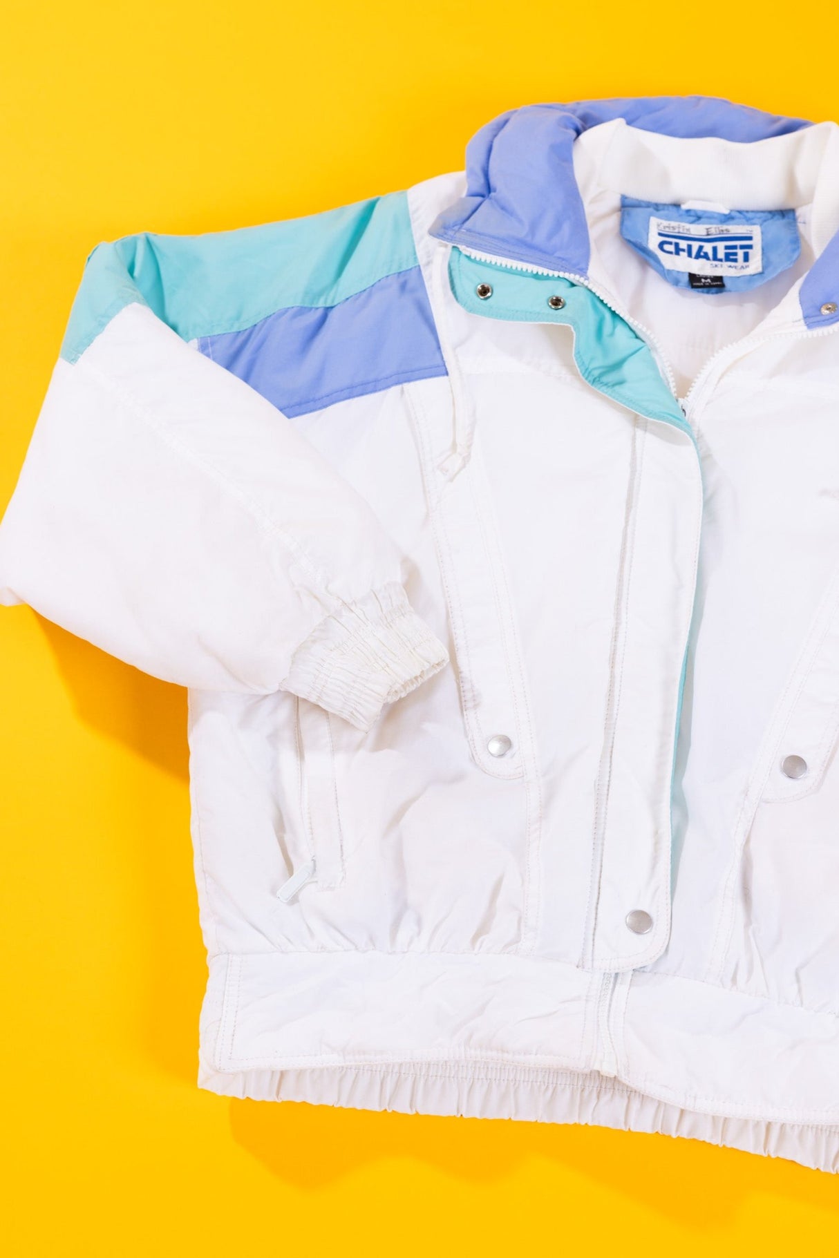 Vintage 80s Chalet Ski Wear Jacket