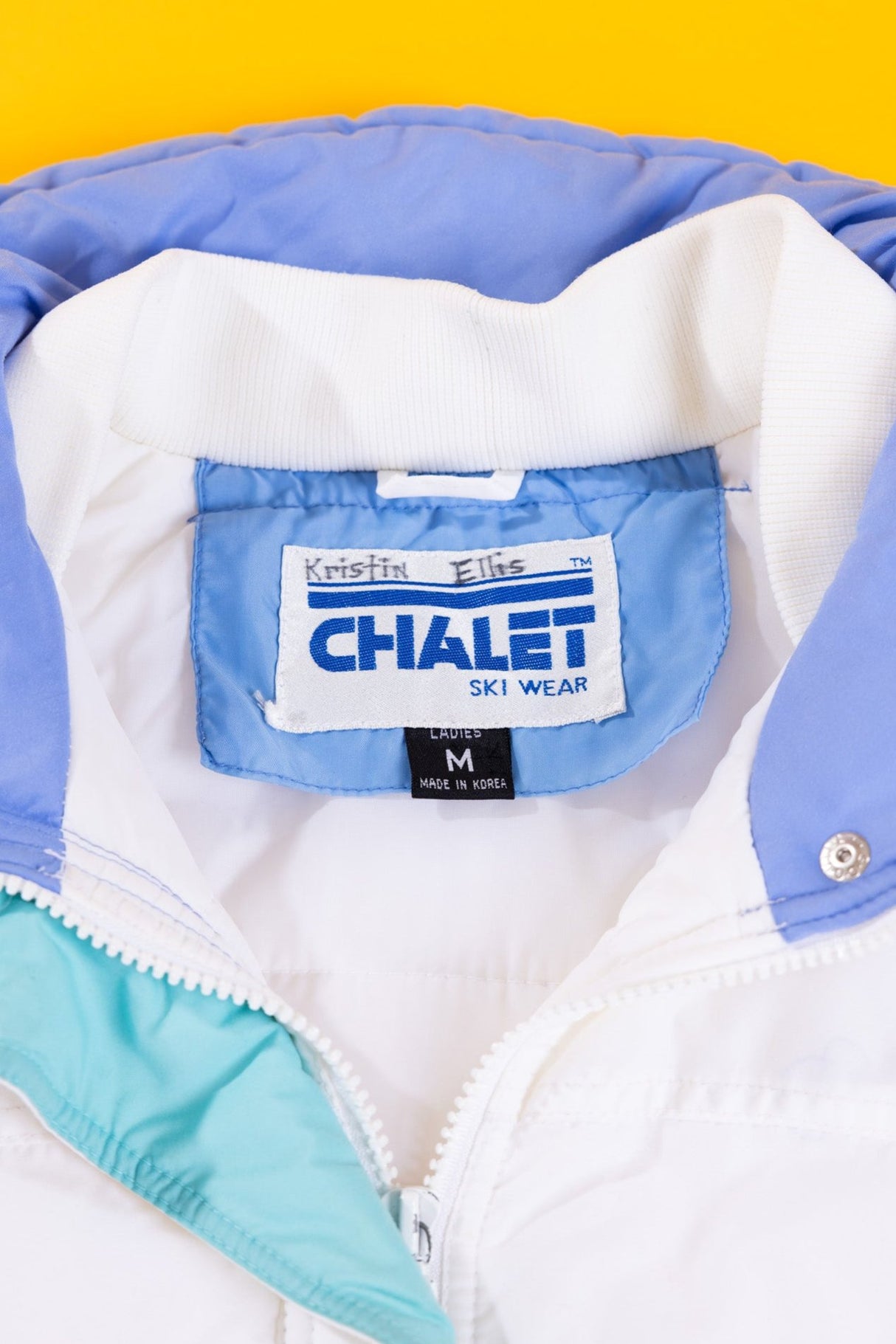 Vintage 80s Chalet Ski Wear Jacket