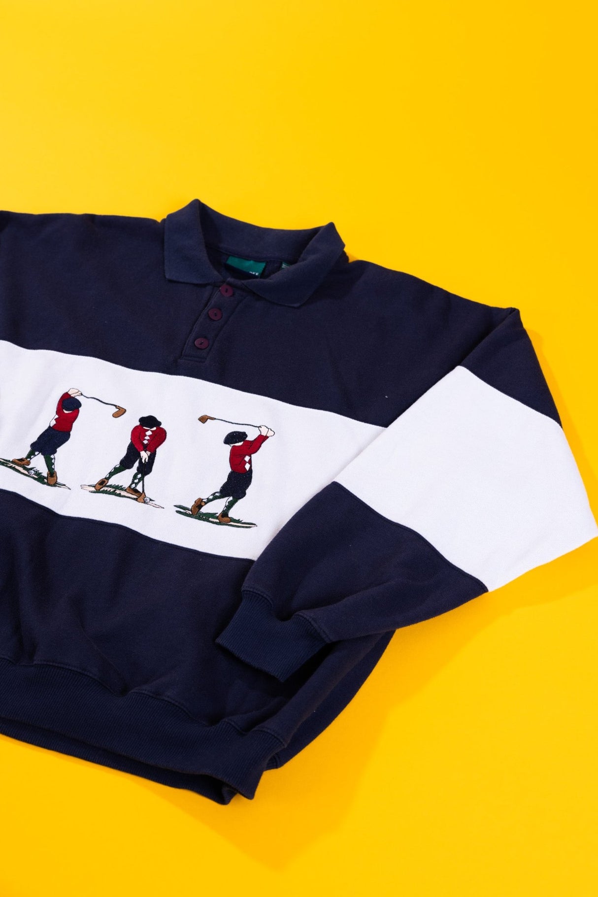 Vintage 90s Claybrooke Sport Golf Sweater