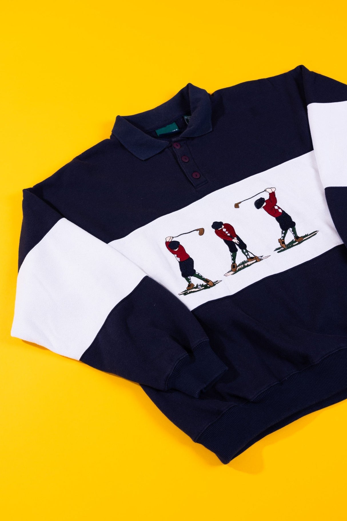 Vintage 90s Claybrooke Sport Golf Sweater