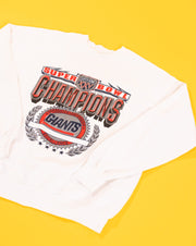 Vintage 1991 NY Giants Super Bowl Champions Crewneck Sweater
