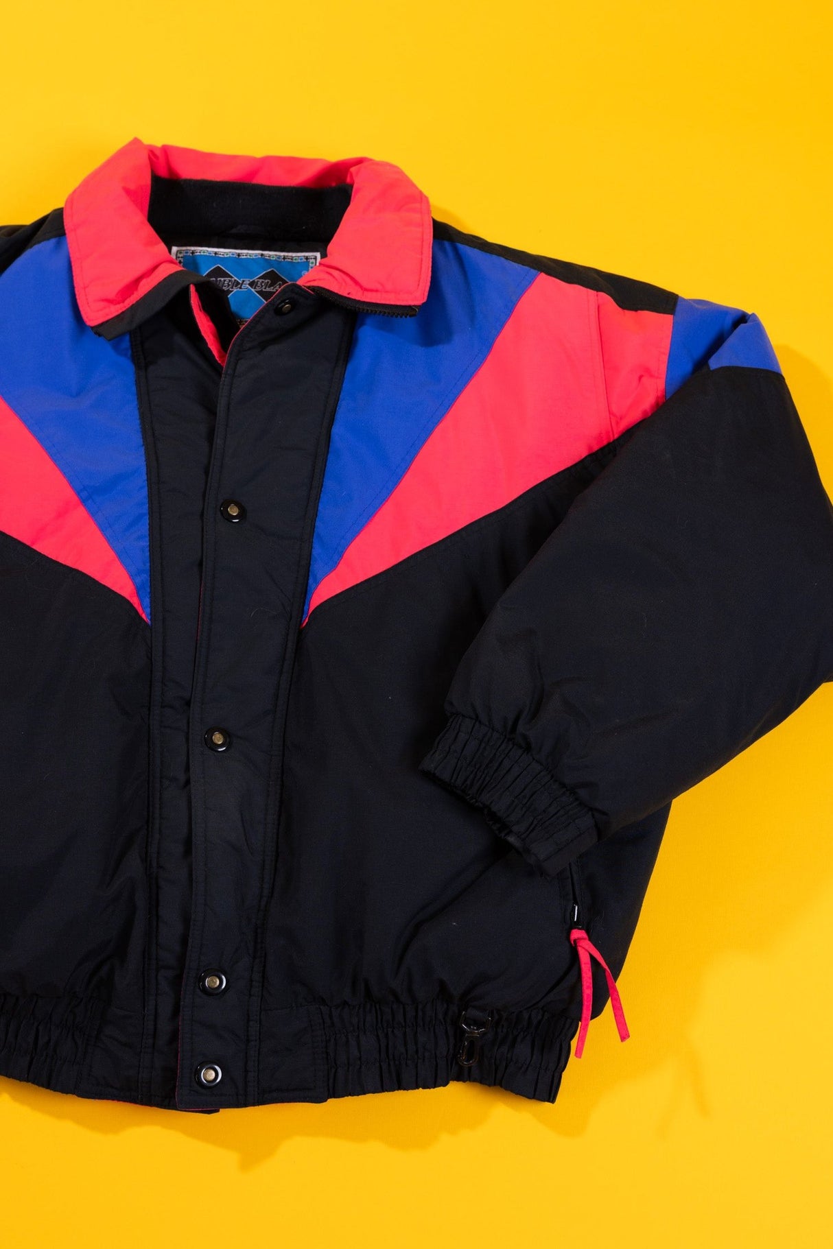 Vintage 90s Double Black Ski/Puffer Jacket