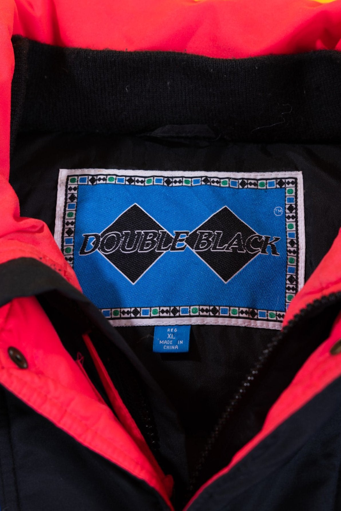 Vintage 90s Double Black Ski/Puffer Jacket