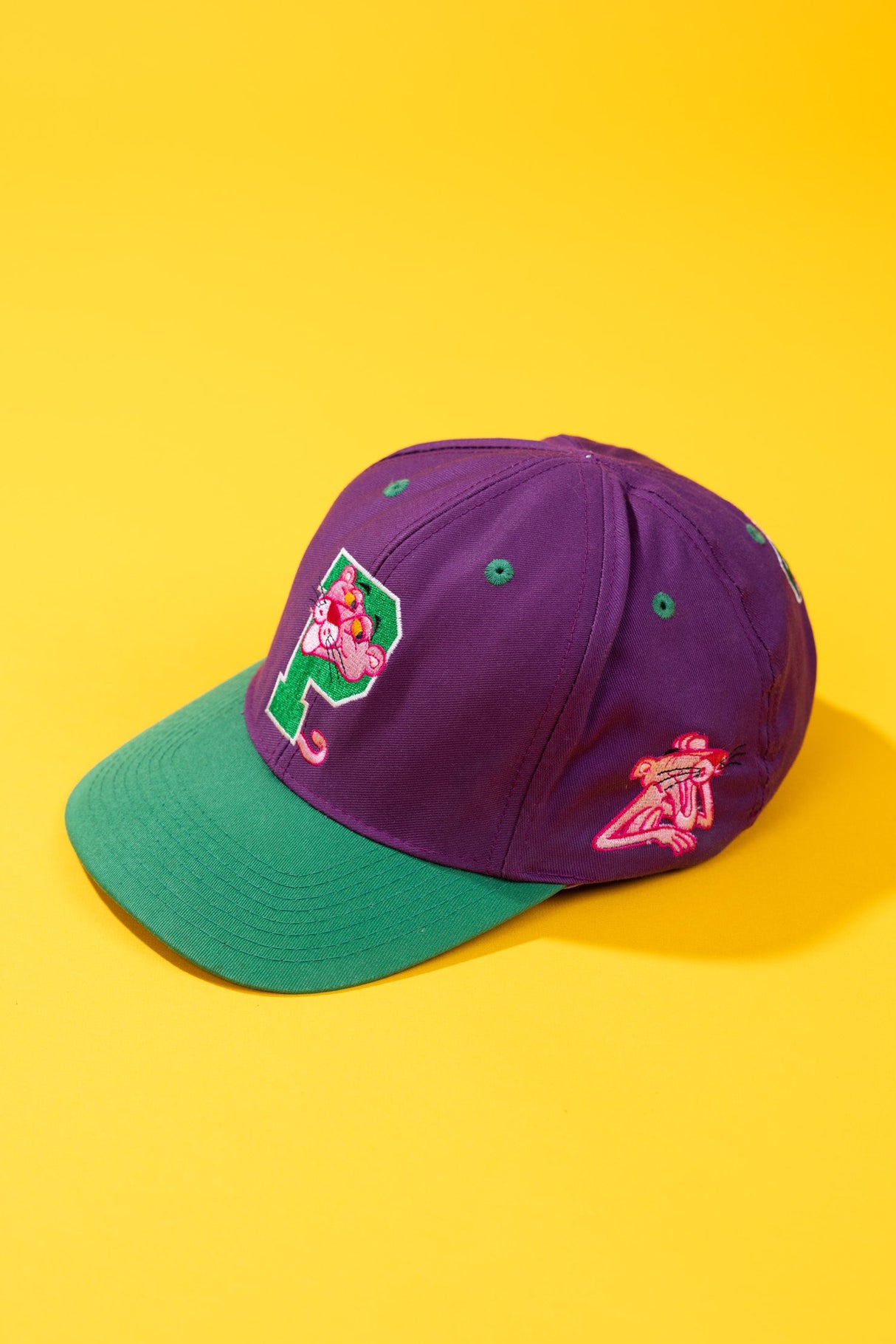 Vintage 1993 Pink Panther Snapback Hat