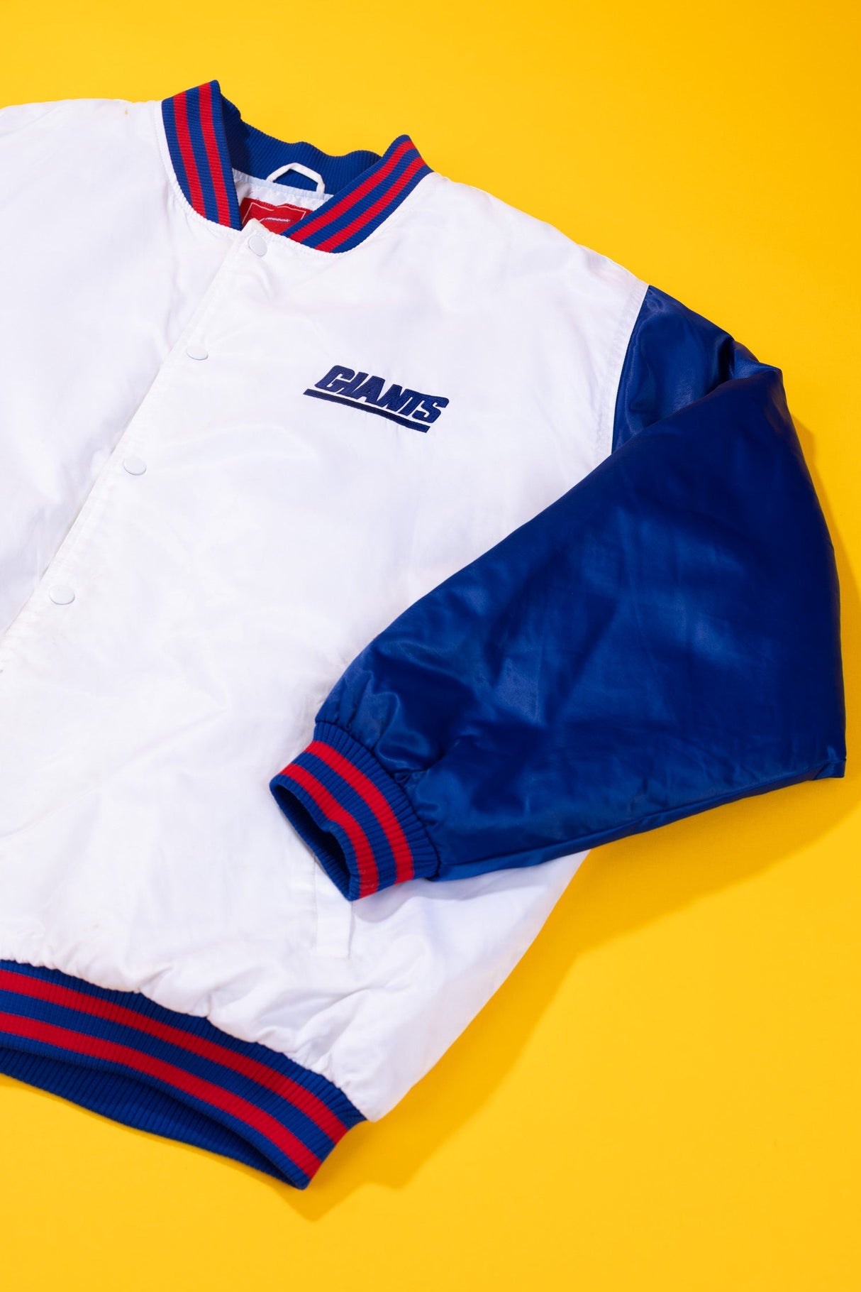 Vintage 90s New York Giants Reebok Bomber Jacket