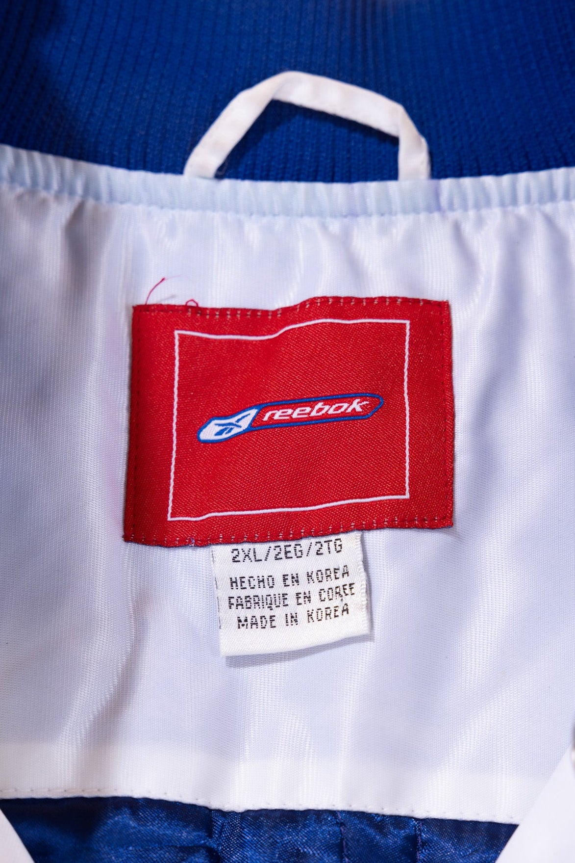 Vintage 90s New York Giants Reebok Bomber Jacket