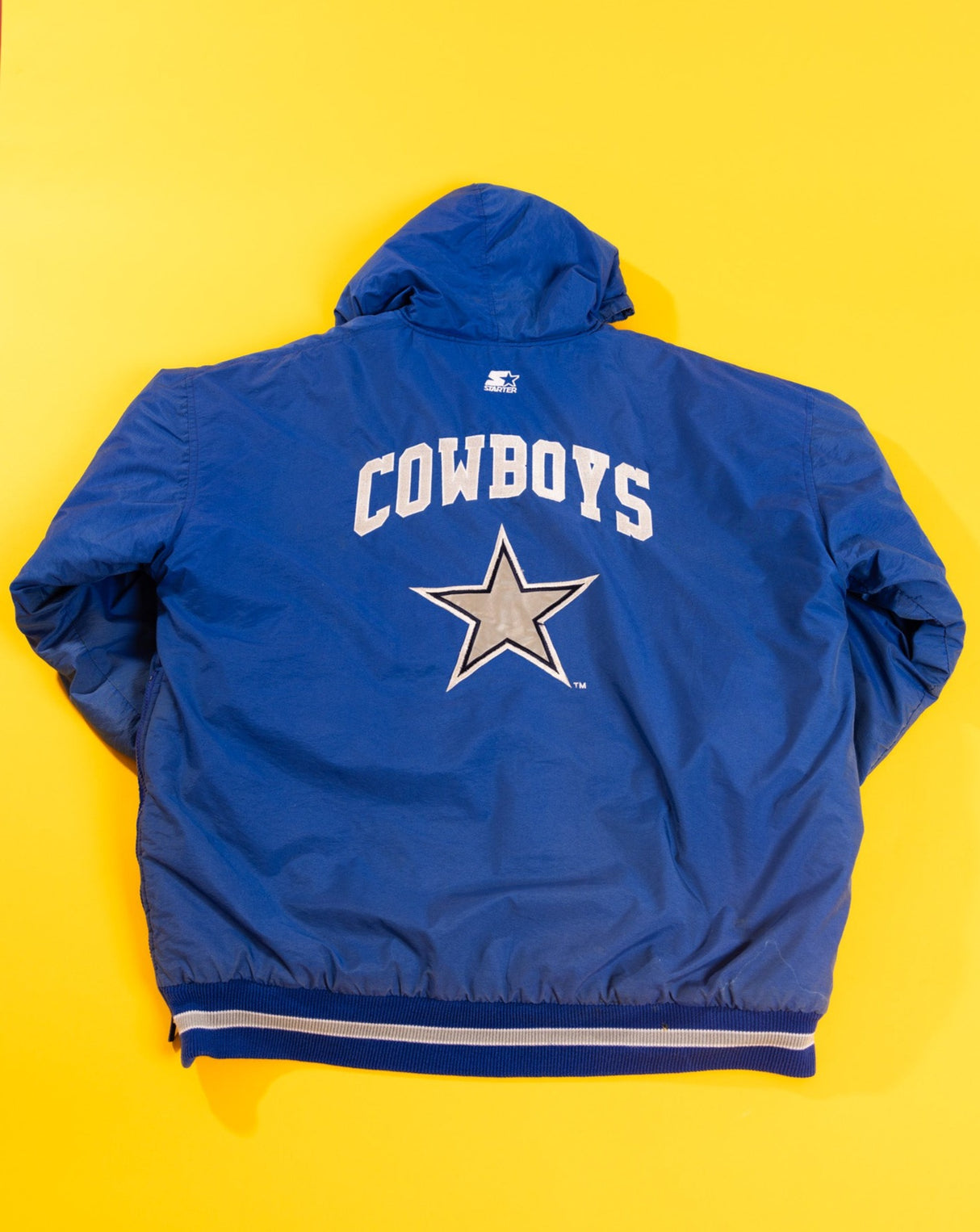 Vintage 90s Dallas Cowboys Starter Puffer Jacket