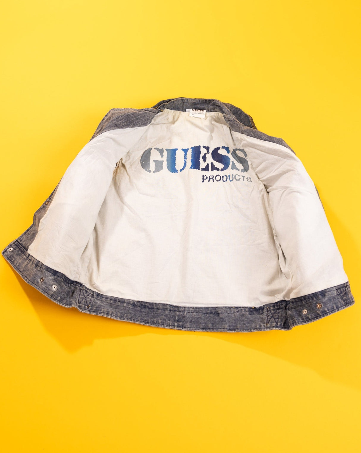 Rare Vintage 80s Guess by Georges Marciano Denim Vest