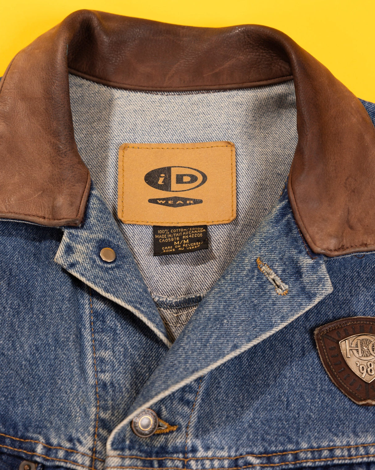 Vintage 1998 ID Wear Denim Jacket