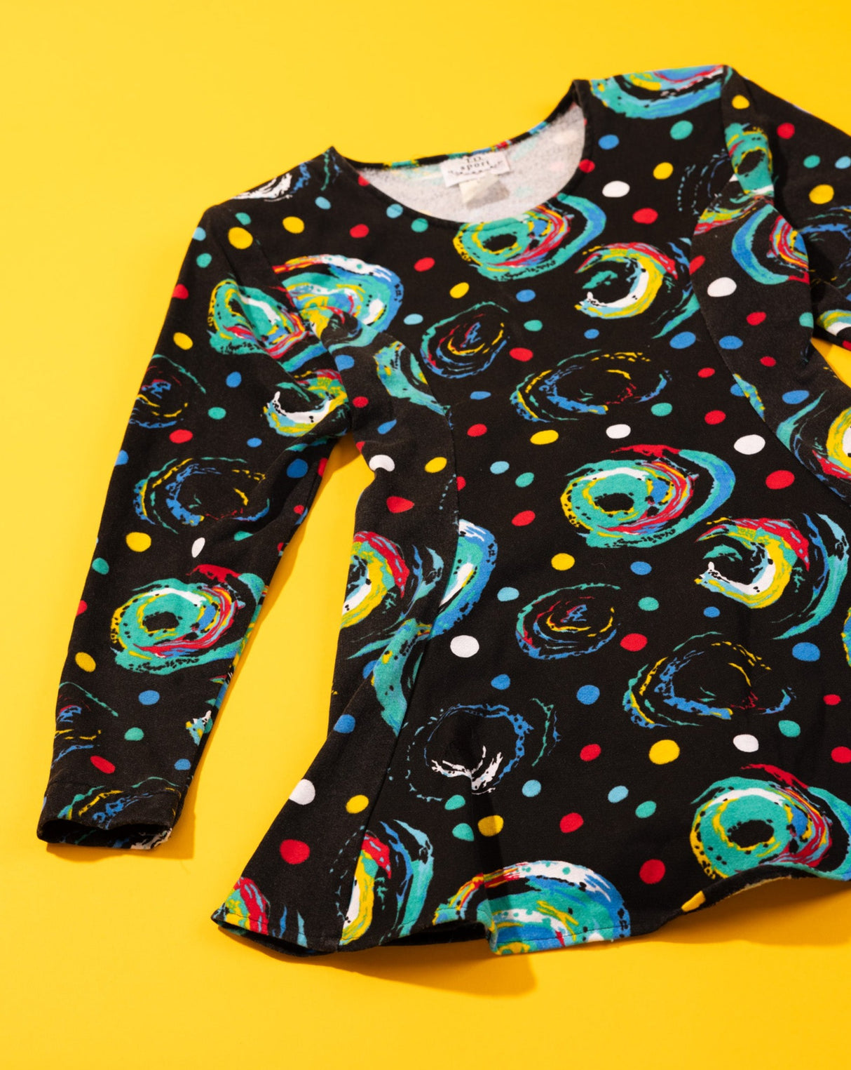 Vintage 80s T.D. Sport Retro Dress