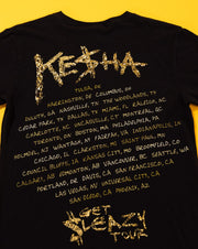 2011 Y2K Ke$ha Get $leazy Tour T-shirt