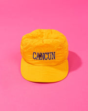 Vintage 90s Cancun Nylon Snap Back Hat