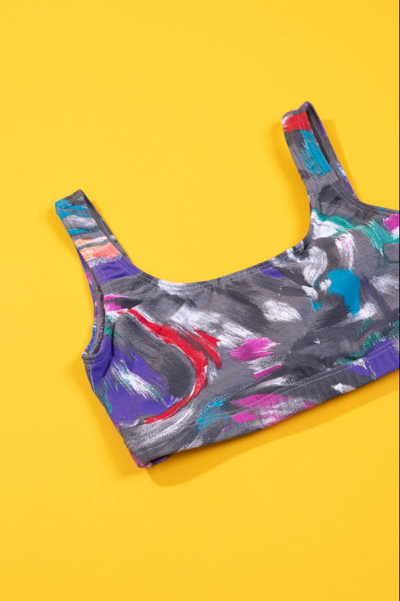 Vintage 80s Jacques Moret Sports Bra