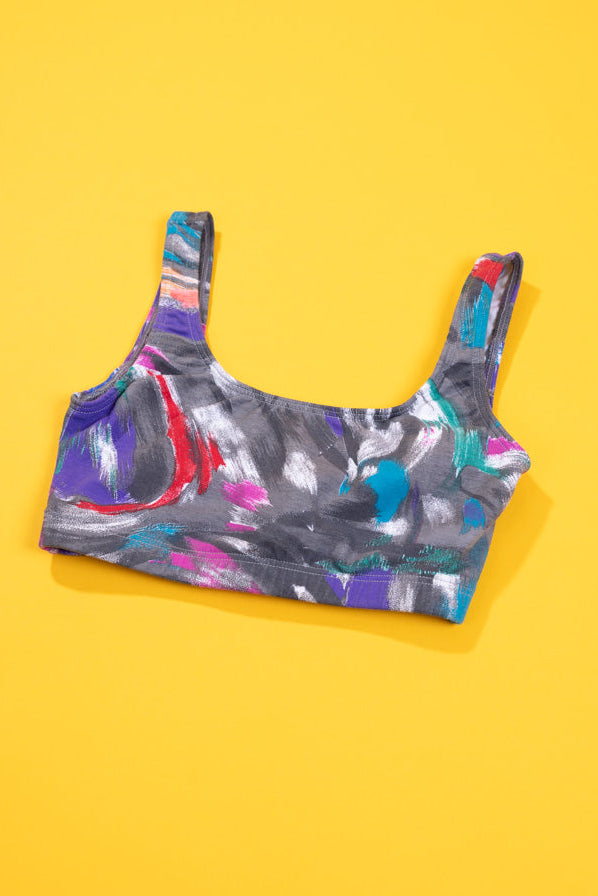 Vintage 80s Jacques Moret Sports Bra