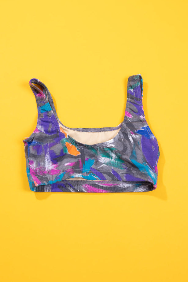 Vintage 80s Jacques Moret Sports Bra