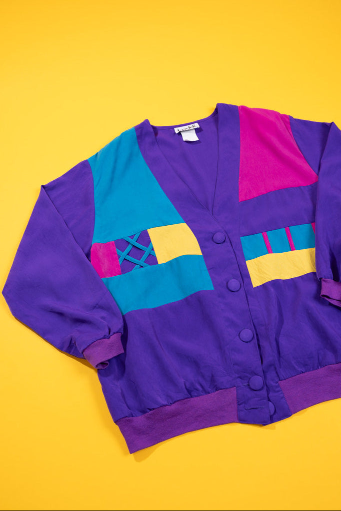 Vintage 80s Teddi Long Sleeve Cardigan