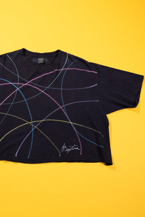 Vintage 80s Butera Oversized Crop Top