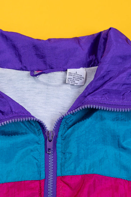 Vintage 80s Retro Windbreaker