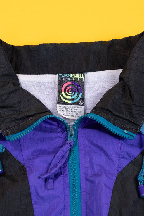 Vintage 80s Turnpoint Sports Windbreaker
