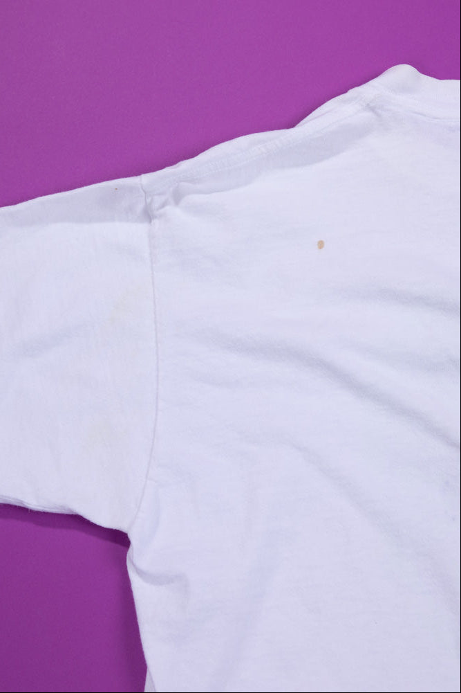 Vintage 80s Fun 'N' Sun Crop Tee