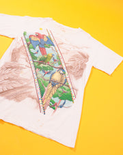 Vintage 90s Tropical Parrot T-shirt