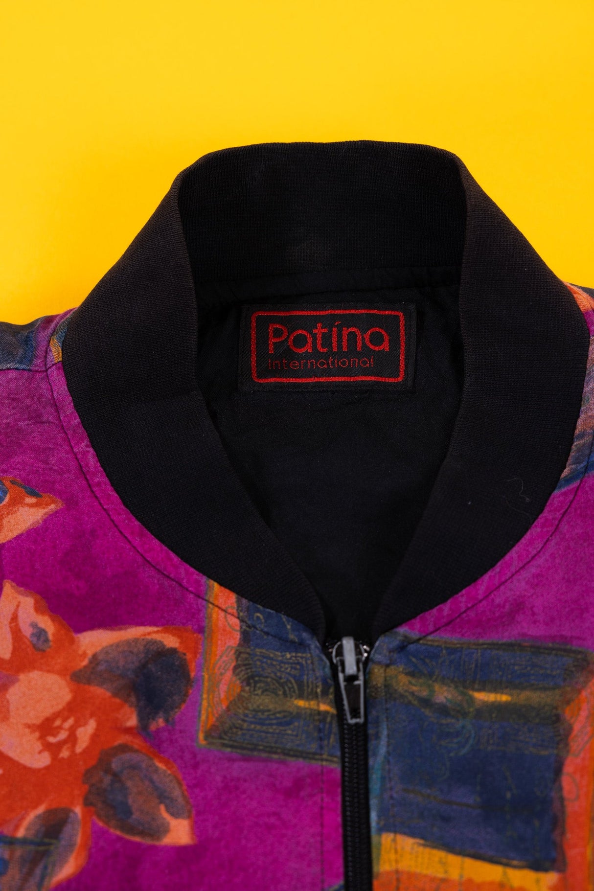 Vintage 80s Patina Bomber Jacket