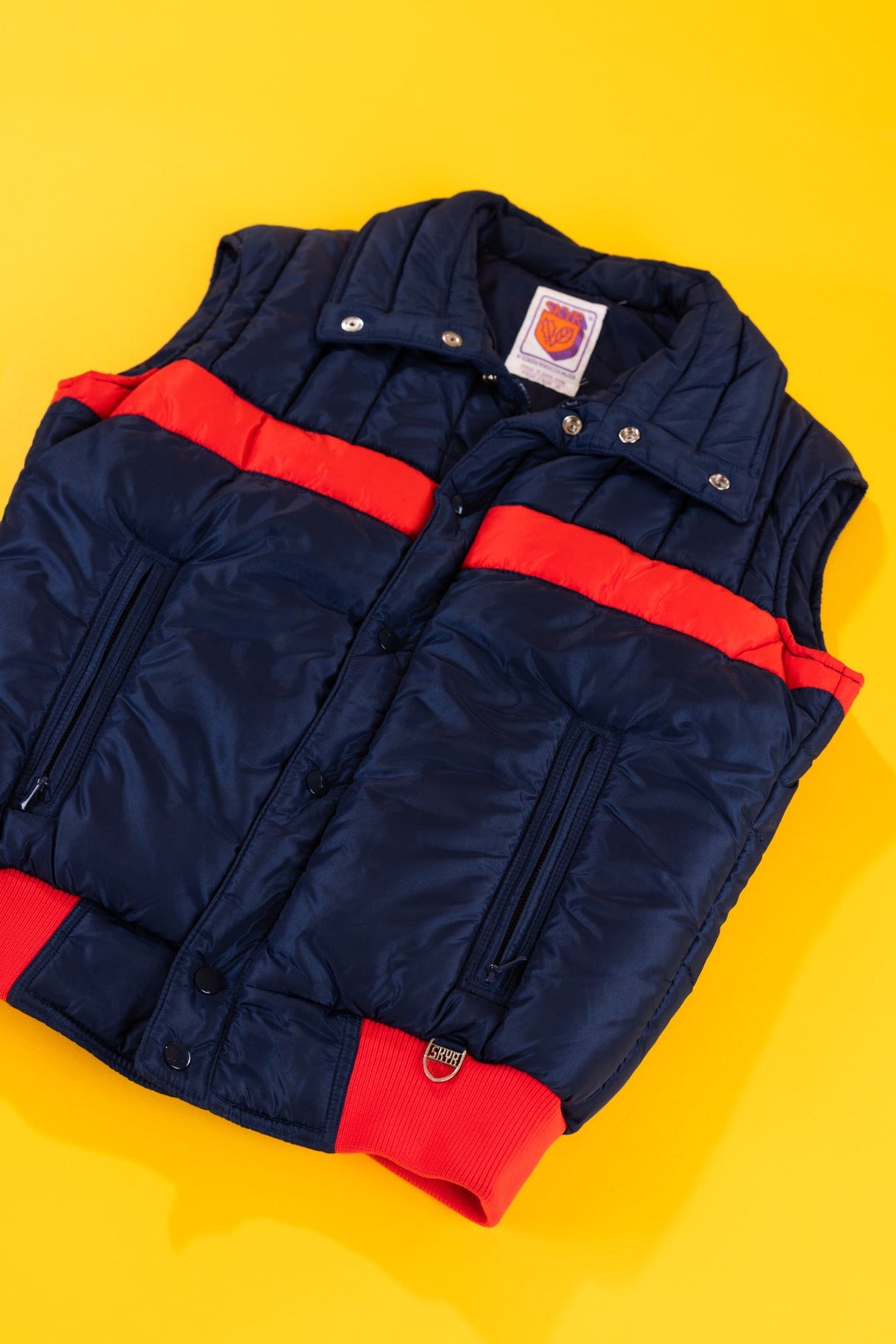 Vintage 90s Skyr Puffer Vest