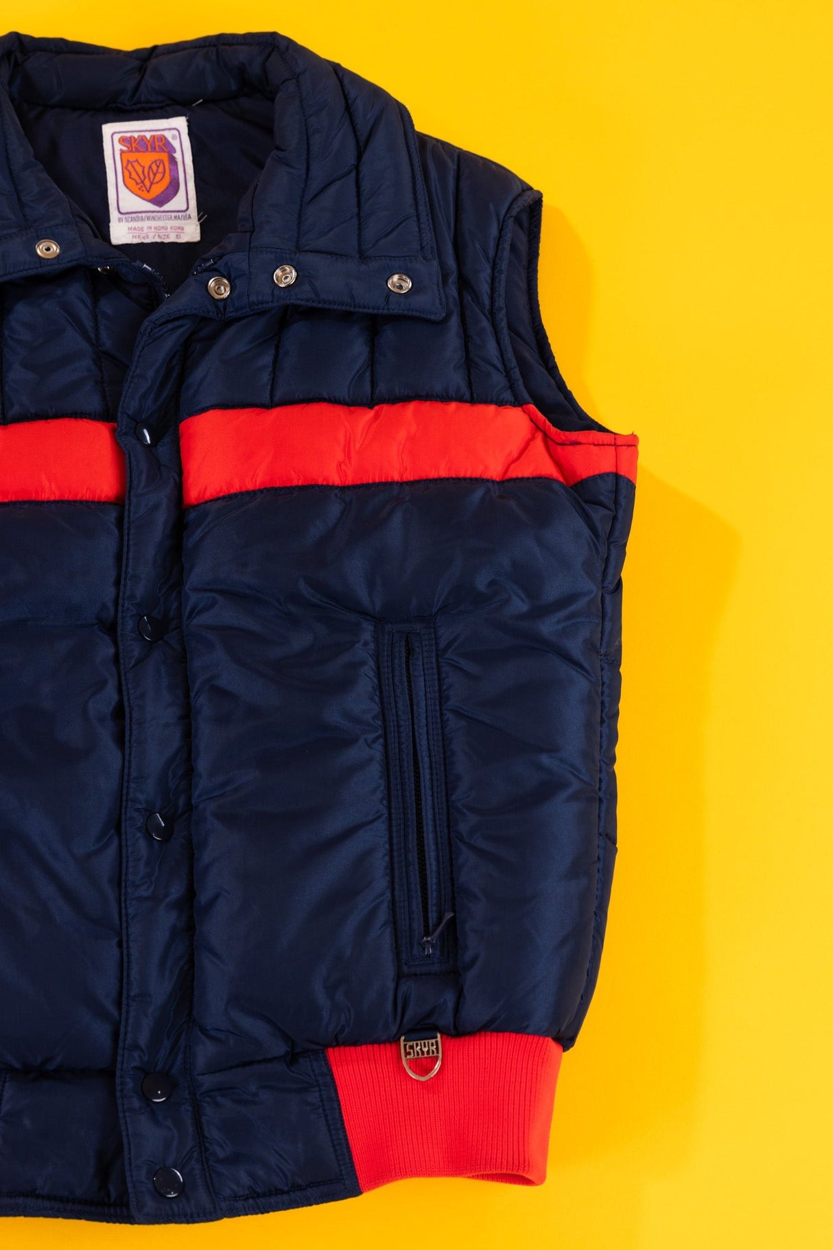 Vintage 90s Skyr Puffer Vest