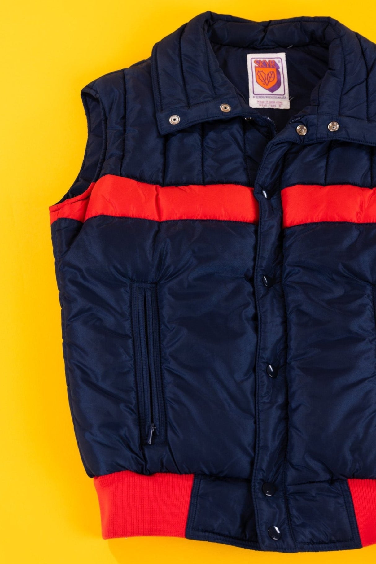 Vintage 90s Skyr Puffer Vest
