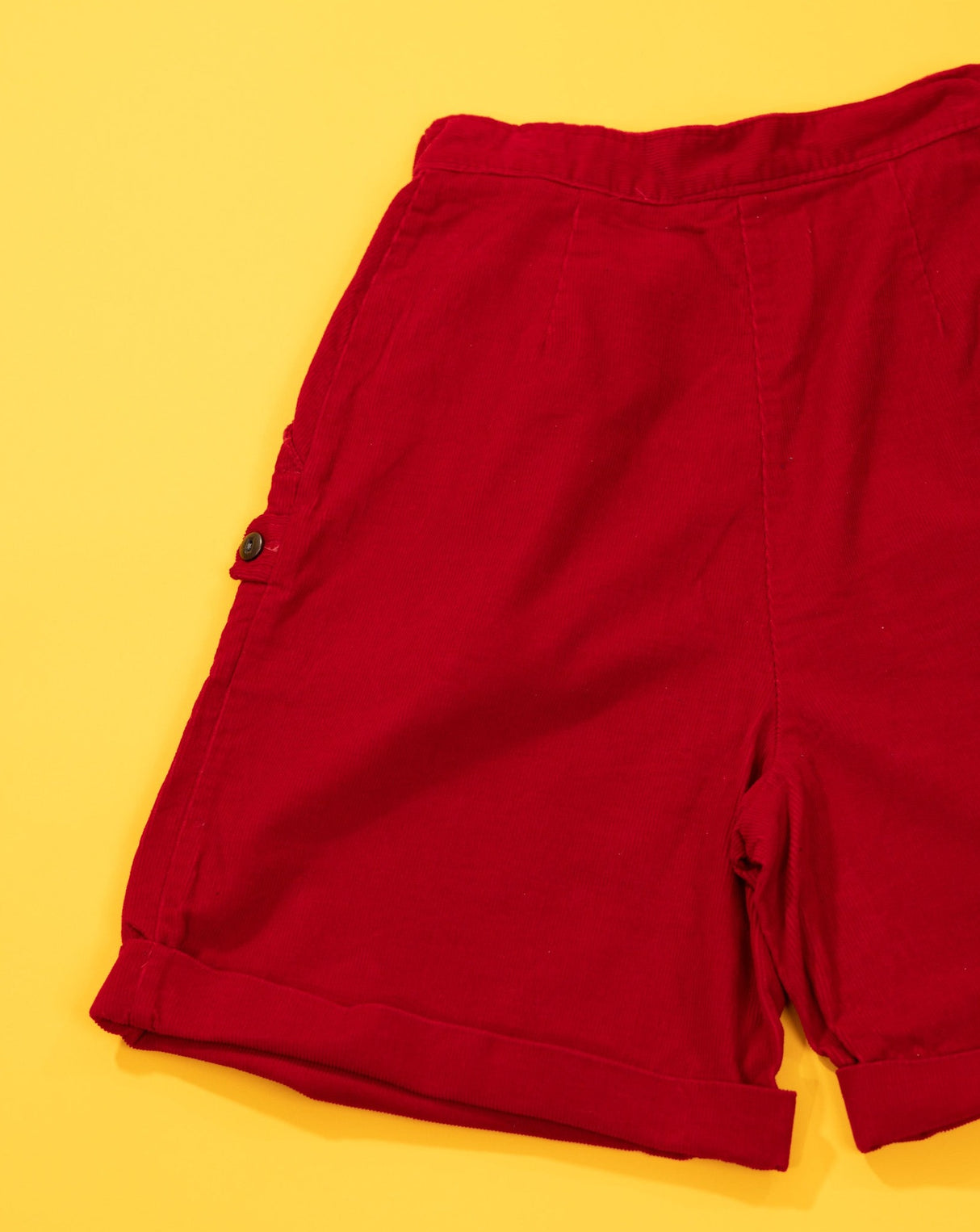 Vintage 90s Cabin Creek Hight Waisted Red Shorts