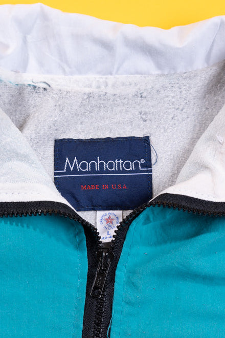Vintage 90s Manhattan Windbreaker