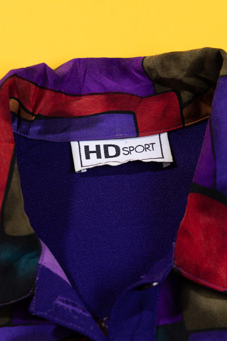 Vintage 80s HD Sport Retro Button Down