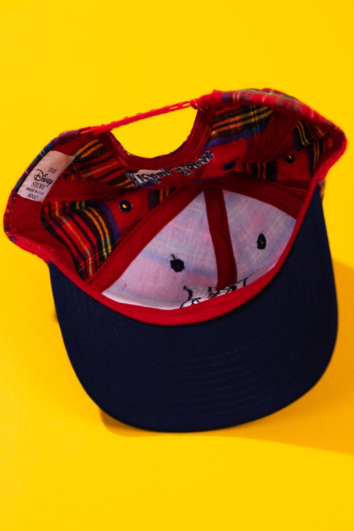 Vintage 90s Disney Mickey Mouse Snapback Hat