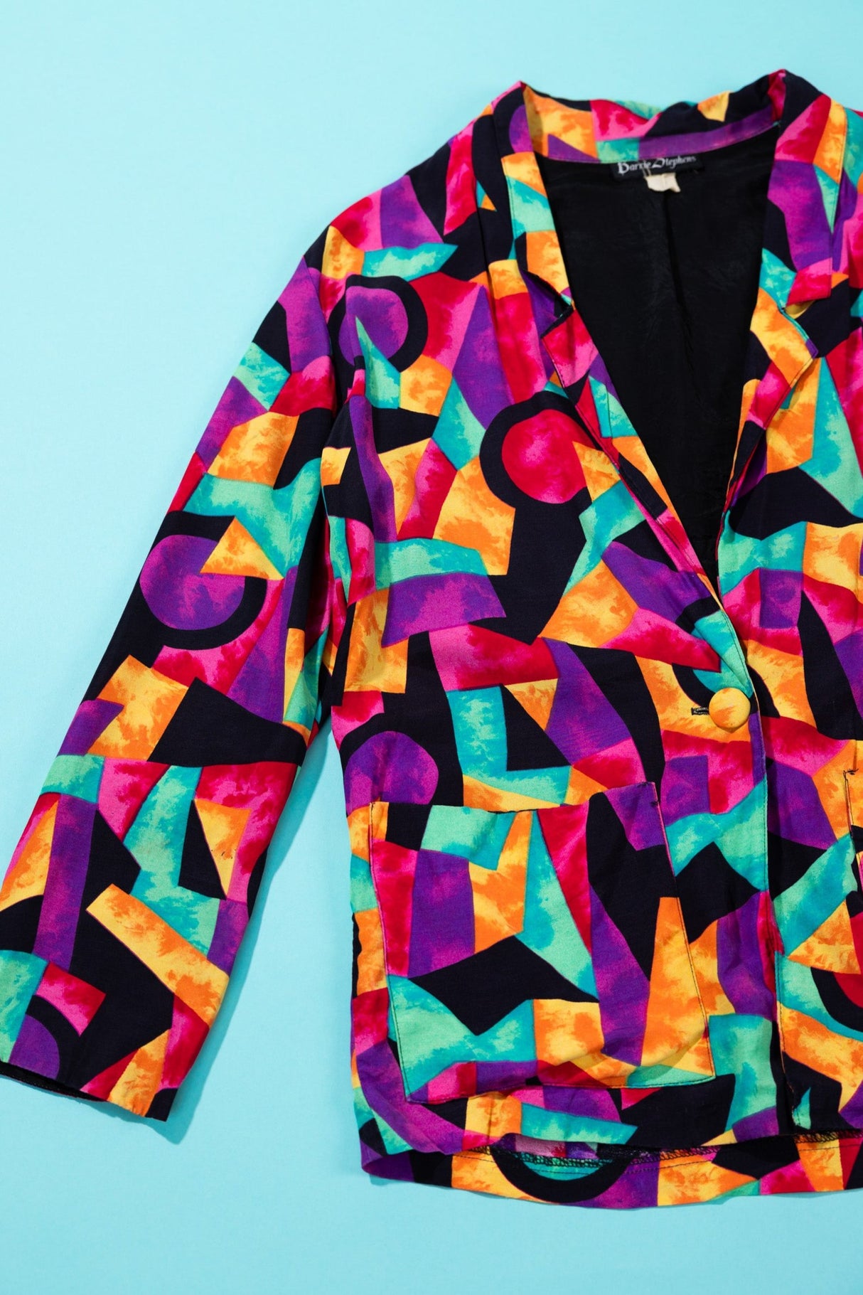 Vintage 80s Barrie Stephens Retro Blazer